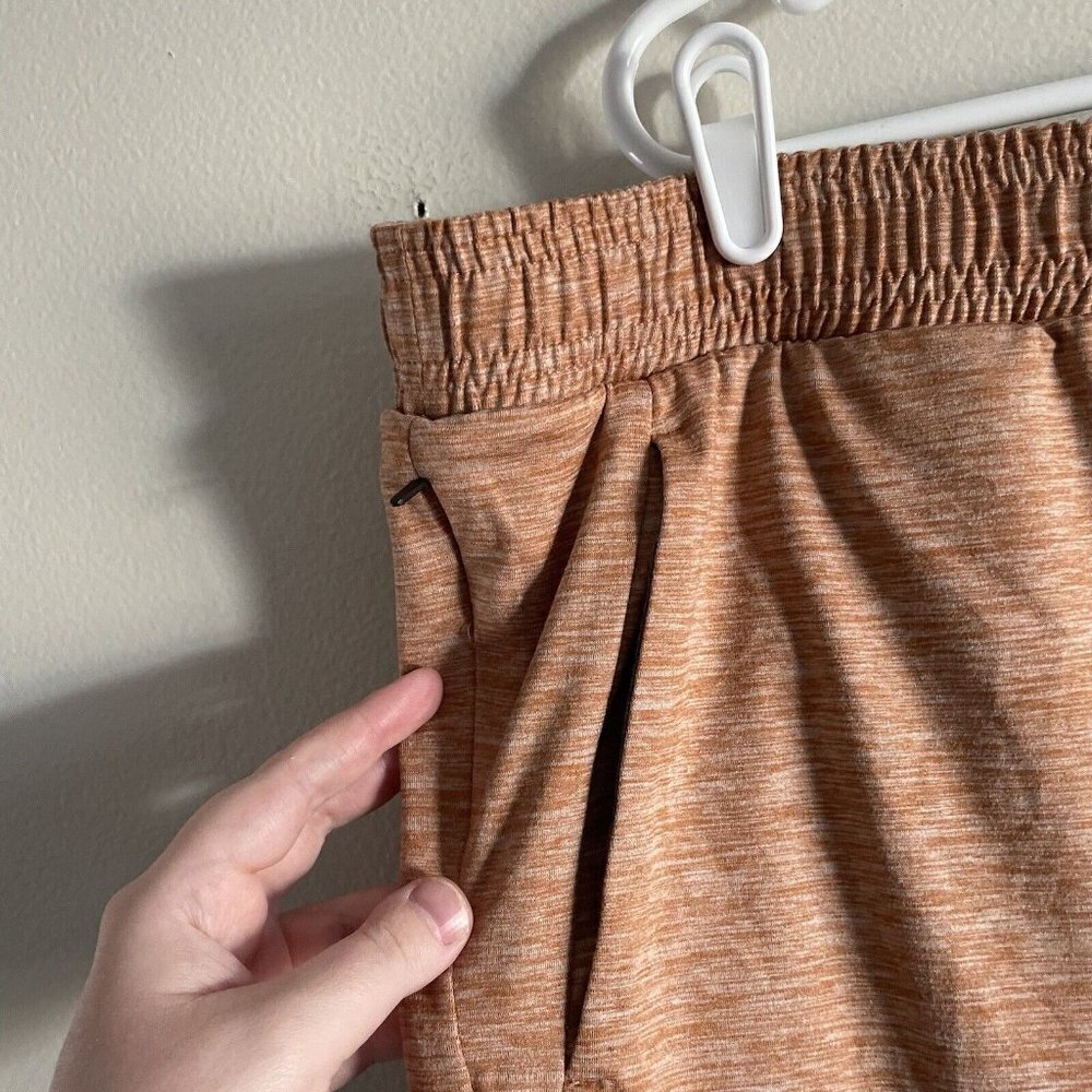 All In Motion Wmn XXL Brown Drawstring Waistband, Zip Pocket UPF 50+ Shorts NWT - Picture 2 of 8